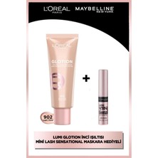 Belirtilmemiş Glotion 902 All-In-One Aydınlatıcı & Mini Lash Sensational Maskara