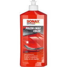 Sonax Renkli Nano Parlatıcı ve Koruyucu Cila Kırmızı 500 ml