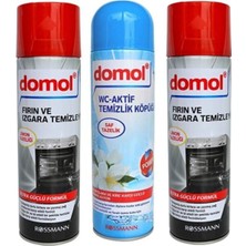 Belirtilmemiş Fırın Izgara Temizleyici Köpük Limonlu (2 Adet) ve Tuvalet Temizleme Köpüğü Saf Tazelik 500 ml