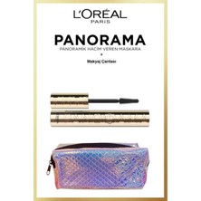Belirtilmemiş Loreal Paris Panorama Hacim Veren Maskara Çantalı Makyaj Seti-Kahverengi