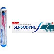 Belirtilmemiş Sensodyne Diş Eti Bakımı Diş Fırçası + Sensodyne F Diş Macunu 100 ml (2'li Set)