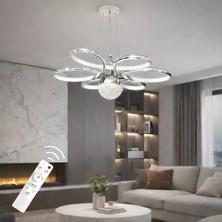 A Doğan 6 S Kumandalı  Ledli Avize
