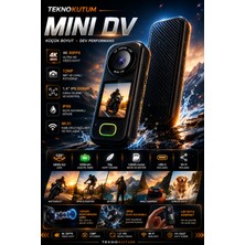 teknokutum 4K Mini Wıfı Aksiyon Kamera