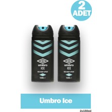 Umbro Ice Erkek Deodorant Sprey 150 ml 2 Adet
