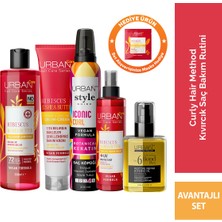 Belirtilmemiş URBAN Care Curly Hair Method Kıvırcık Saç Bakım Rutini Bukle Belirginleştirici Vegan Ürünler