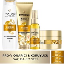 Belirtilmemiş Pantene Onarıcı & Koruyucu Yıpranmış Saçlar İçin Saç Bakım Seti Derinlemesine Bakım