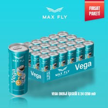 Max Fly Vega Enerji Içeceği 250 ml 24 Adet
