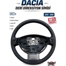 Dacia Sandero Stepway Logan Mcv Dokker Lodgy Hız Sabitleyici Uyumlu Deri Direksiyon Simidi 484006206R