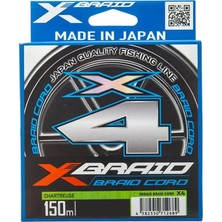 Ygk X035 Braid Cord Pe X4 150 mt Ip Misina 0.4 Pe