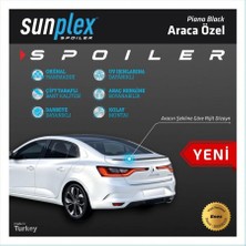 Spoiler Parlak Siyah Megane 4 2016-2020 2020102 Sunplex