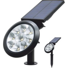 Cata Ct 7321 Mila Solar Kazıklı Güneş Enerjili Bahçe Armatürü 18W Rgb