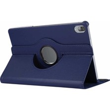 Zore Lenovo Tab P11 Pro 11.2" 2.nesil  Uyumlu Nvth Dönebilen Standlı Kılıf-Lacivert