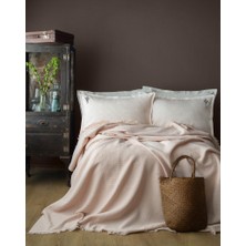 Apricitas Home Graffıe Pudra Çift Kişilik Exclusive Pike Takımı