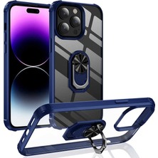 Zore iPhone 14 Pro Uyumlu Nvth Mola Kapak-Lacivert
