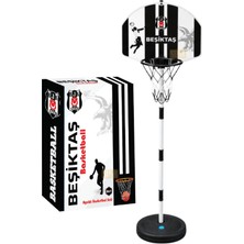 Beşiktaş Lisanslı Eğitici ve Eğlenceli 3 Farklı Modlu ve Yükseklik Ayarlı Çocuk Basketbol Potası Oyun Seti