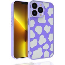 Zore iPhone 13 Pro Uyumlu Desenli Kamera Korumalı Parlak Nvth Nora Kapak-No6