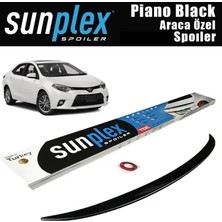 Spoiler Parlak Siyah Corolla 2013 2017 2025101 Sunplex