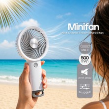 Evona Feny 3 Kademeli USB Masaüstü ve Mini El Fanı