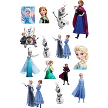 Sinek Kupası Tasarım Elsa Sticker, Çıkartma, Ajanda, Günlük, Planlayıcı, Bullet Journal , Scrapbook