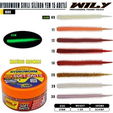 Wily Hydroworm Sıvılı Lrf Silikon 85mm 15 Adetli