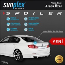 Spoiler Parlak Siyah Bmw 3 Seri F30 2012-2018 2002101 Sunplex