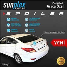 Spoiler Parlak Siyah Accent Blue 2011-2018 2009101 Sunplex