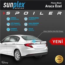 Spoiler Parlak Siyah Egea 2015-2020 2006101 Sunplex