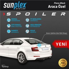 Spoiler Parlak Siyah Octavia 2013 2019 2022101 Sunplex