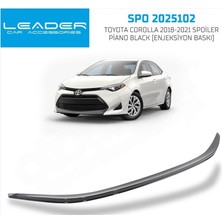 Spoiler Parlak Siyah Corolla 2018 2021 2025102 Sunplex
