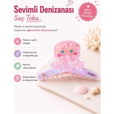 Mdm Style Holografik Parlak Tasarımlı Trend Saç Tokası