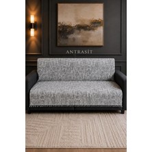 Hig Store Labi Koltuk Örtüsü %100 Pamuklu Saçaklı Çift Taraflı 170X210 Ebat Bohem Koltuk Çekyat Berjer Örtüsü Oturma ve Sırt Bölgesi