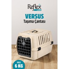 Reflex Care Versus Pet Taşıma Çantası Bej (47,5 x 37,5 x 33 Cm)