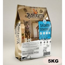 Bonavita Bonavitta Somonlu Yavru Kedi Kuru Maması 5kg (2x2.5)