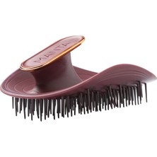 Manta Original Kırılgan Saç ve Hassas Saç Derisi Için Fırça Burgundy Rose Gold