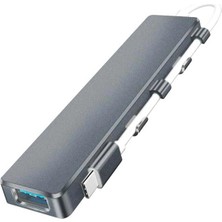 Dorasan Ally ADS-301C 5 In 1 Type C Dönüştürücü 4 USB Portlu Adaptör Hub ÇOKLAYICI-(5775)
