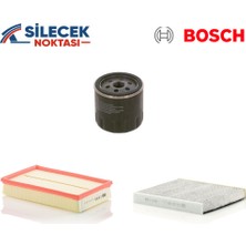 Volkswagen Golf 8 1.0 Tsi Araç Periyodik Bakım Seti Bosch ( Hava + Yağ + Karbonlu Polen Filtreleri )