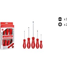 Cer-Pa X-Plus Tornavida 5 Li Set Tk