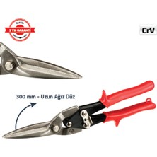 Tomax Alüminyum ve Saç Kesme Makası 300 mm Düz