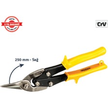Tomax Alüminyum ve Saç Kesme Makası Sağ 250 mm