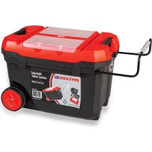 İzeltaş TEKERLEKLİ PLASTİK TAKIM ÇANTAŞI 380X595 MM