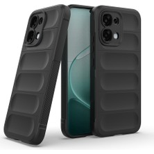 Lyon Tech Oppo A6 Pro Kılıf Zore Etnik Silikon Kapak – Esnek Tpu, Oyuklu Özel Arka Yüzey Tasarımı, Kadife Iç Yüzeyli Koruyucu