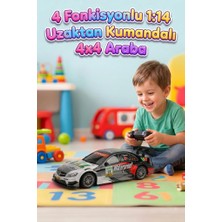 Farbu Oyuncak Uzaktan Kumandalı Pilli 4 Fonksiyonlu 1:14 Ölçekli 4x4 27MHZ Oyuncak Yarış Arabası