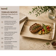 Bonna Terrain Moove Dikdörtgen Tabak 36*25 cm