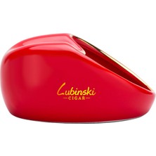 Lubinski Curves Design Tekli Seramik Puro Küllüğü - Kırmızı