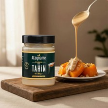 ATAYNAME Beyaz Tek Kavrulmuş Tahin 300 gr Cam