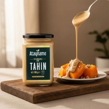 ATAYNAME Beyaz Tahin 700 gr Cam