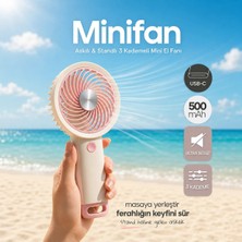Evona Feny 3 Kademeli USB Masaüstü ve Mini El Fanı