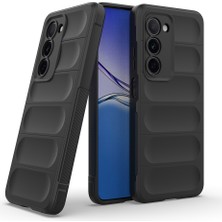 Lyon Tech Oppo A5 Kılıf Zore Etnik Silikon Kapak – Esnek Tpu, Oyuklu Özel Arka Yüzey Tasarımı, Kadife Iç Yüzeyli Koruyucu