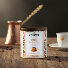 ATAYNAME Türk Kahvesi 100 gr Teneke