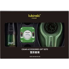 Lubinski Yeni Stil Eco Üçlü Puro Seti Yeşil